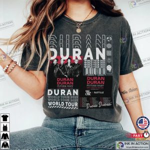 Duran Duran World tour 2023 T shirt Ink In Action