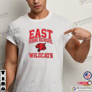 East High School Wildcats classic tshirt 1 Ink In Action 1