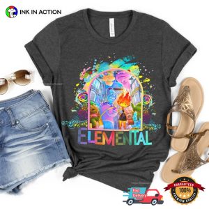 Elemental Cartoon 2023 Disney Shirt 2