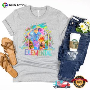 Elemental Cartoon 2023 Disney Shirt 3