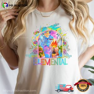 Elemental Cartoon 2023 Disney Shirt 4