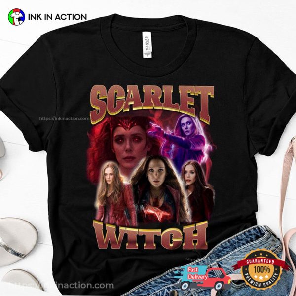 Elizabeth Olsen Marvel Scarlet Witch MCU Shirt