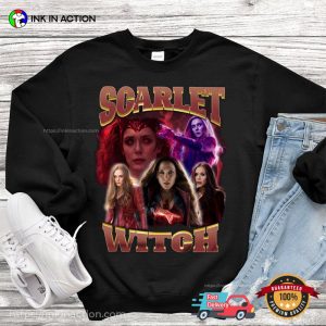 Elizabeth Olsen marvel scarlet witch MCU Shirt 3
