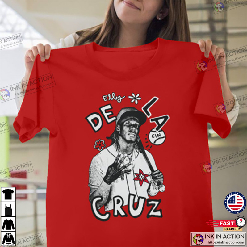 Elly De La Cruz Shirt, Cincinnati Reds Baseball