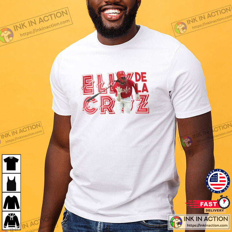 Elly De La Cruz Tee, Cincinnati Reds Baseball Shirt