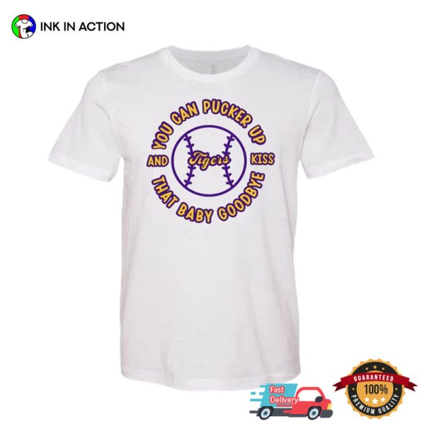 Funny Louisiana State University Tiger Baseball Shirt