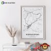 Formula 1 Nürburgring Track Poster