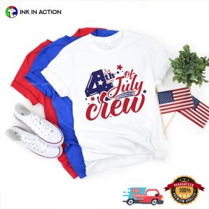 Fourth Of July Crew Family 4th Of July Shirts