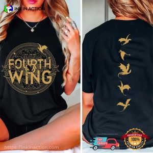 Fourth Wing Violet Sorrengail 2 Side Shirt