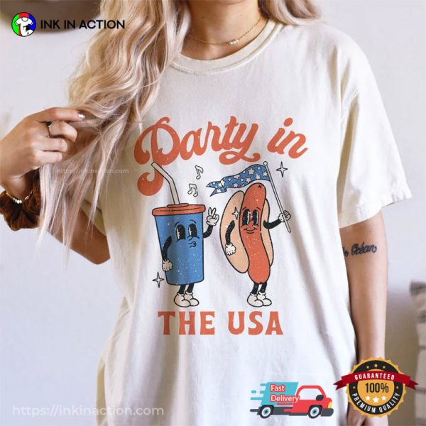 Fourth of July It’s A Party In The USA T-shirt