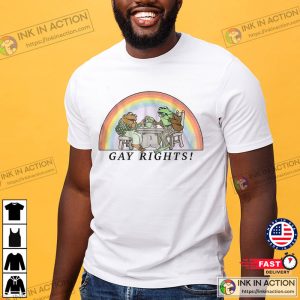 Frog Toad Say Gay Rights LGBT Pride Proud T Shirt 3 Ink In Action