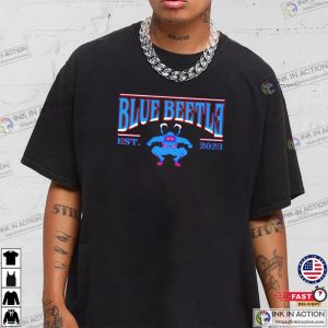 Funny Blue Beetle Est 2023 Shirt, Blue Beetle 2023