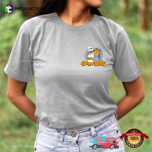 Funny Garfield Sleeping Shirt garfield mondays Merch 3