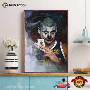 Funny Joker Nikola Jokic Basketball 2023 Poster