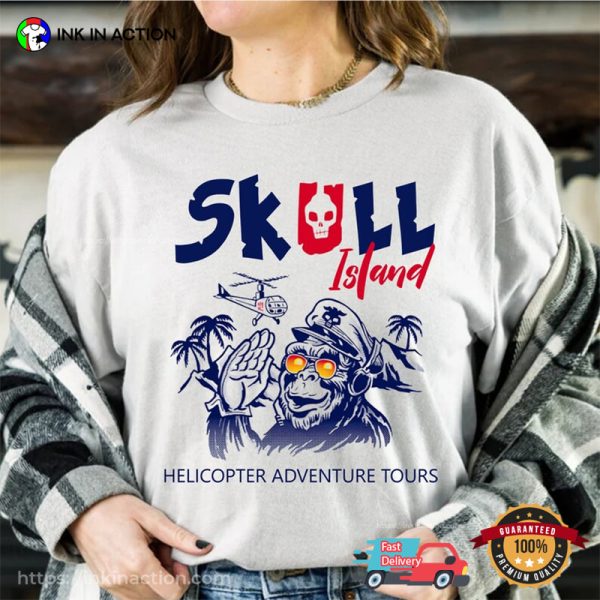 Funny Skull Island Gorilla Shirt