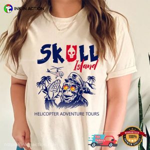 Funny Skull Island Gorilla Shirt