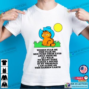 Garfield Cowboy Fear Me Shirt 2