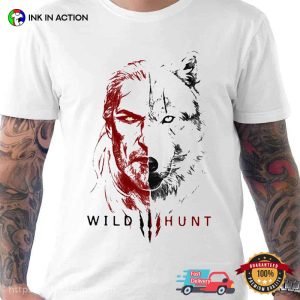Geralt The Witcher Wild Hunt Henry Cavill Shirt 2 Ink In Action