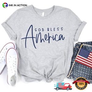 God Bless America 4th Of July T-Shirts