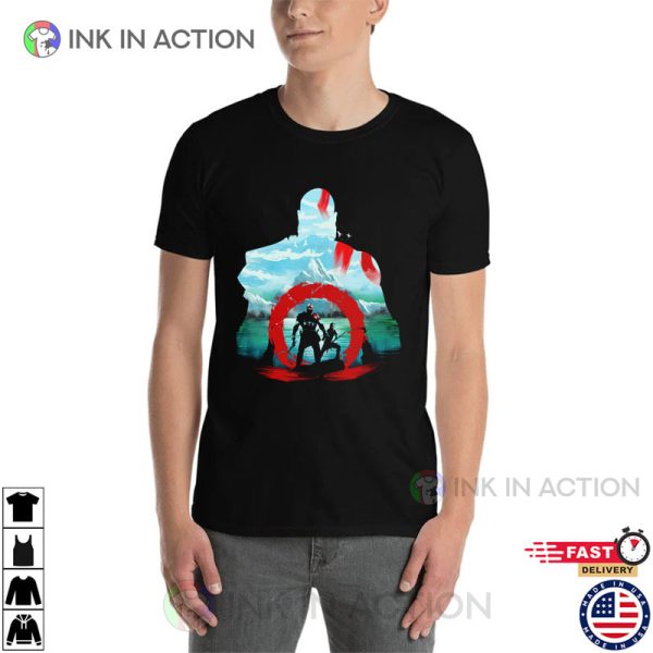 God Of War Kratos And Loki Ragnarok Shirt