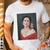 Gorgeous Hayek Pinault With Monkey Painting Shirt
