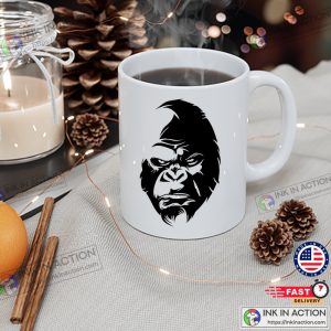 Gorilla Face Kong Coffee Cup