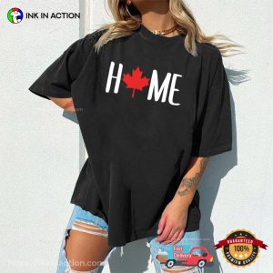 Home Canada Canada Maple Leaf T shirt 3 Ink In Action