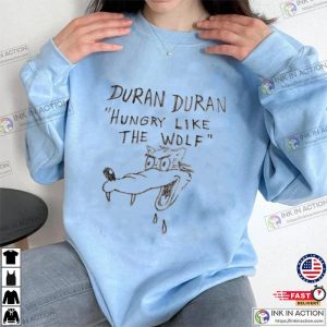 Hungry like the Wolf duran duran shirt 1 Ink In Action