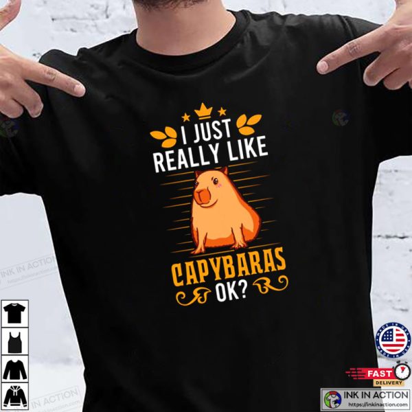 I Just Really Like Capybaras Ok Classic T-Shirt