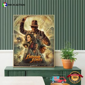 Indiana Jones And The Dial Of Destiny Poster, Indiana Jones 2023 Poster