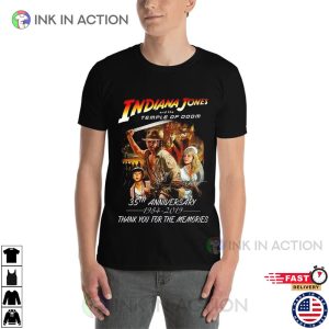 Indiana Jones And The Temple Of Doom 35th Anniversary 1984-2019 Shirt