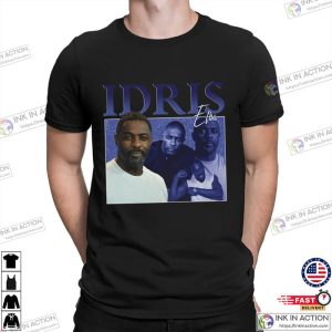Idris Elba Retro T Shirt 2 Ink In Action