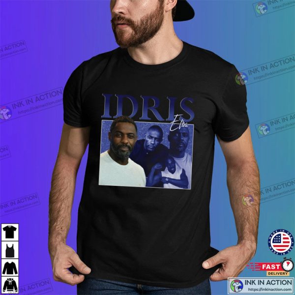 Idris Elba – Retro T-Shirt