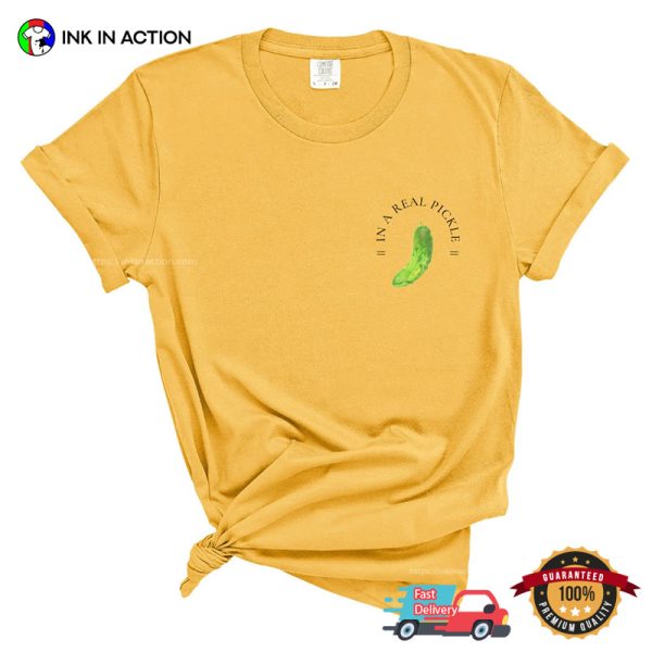 In A Real Pickle Summer Season Vegetables Shirt