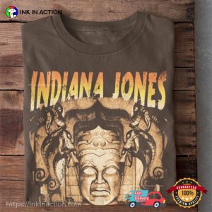 Indiana Jones Adventure Graphic T Shirt 4 Ink In Action