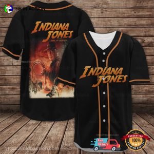 Indiana Jones And The Dial Of Destiny Baseball Jersey Shirt 1 Ink In Action