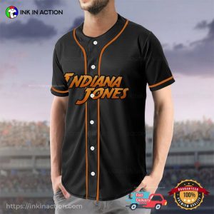 Indiana Jones And The Dial Of Destiny Baseball Jersey Shirt 2 Ink In Action