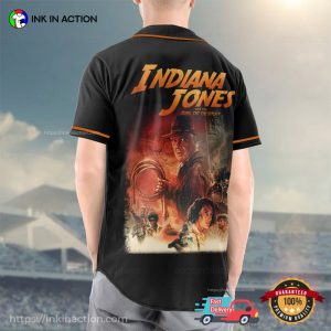 Indiana Jones And The Dial Of Destiny Baseball Jersey Shirt 3 Ink In Action
