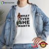 Julien Baker Whatever She Wants T-shirt, Funny Boygenius Merch