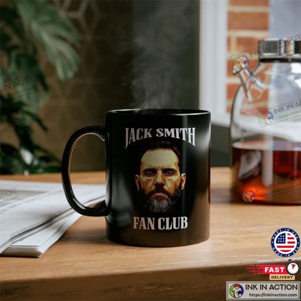 Jack Smith Fan Club Anti Trump Black Mug