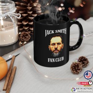 Jack Smith Fan Club anti trump Black Mug 2 Ink In Action