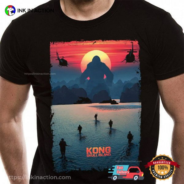 King Kong Skull Island Movie Poster Unisex Shirt