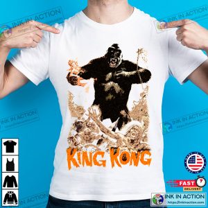 King Kong Escape From Skull Island Monster Movie Graphic Shirt