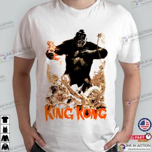 King Kong Escape From Skull Island Monster Movie Graphic Shirt