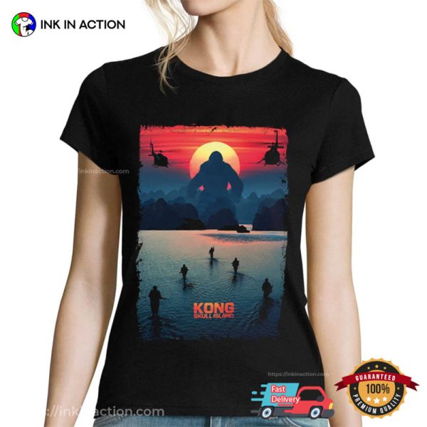 King Kong Skull Island Movie Poster Unisex Shirt