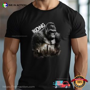 Kong Cool Monster Graphic T shirt 2 Ink In Action