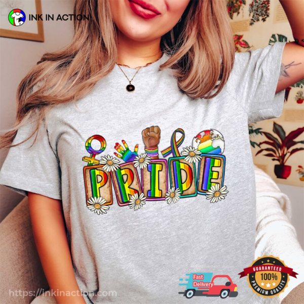 LGBT Pocket Rainbow Pride Day Shirt