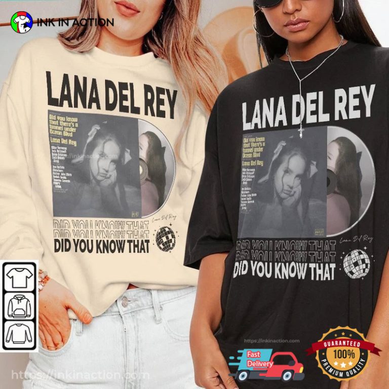 Lana Del Rey Music Album Did You Know That World Tour 2023 - Print your ...