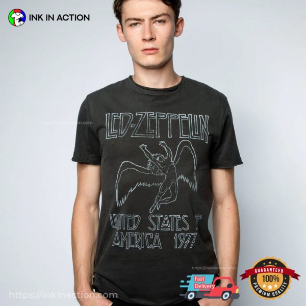 Led Zeppelin United States Of America 1977 Shirt