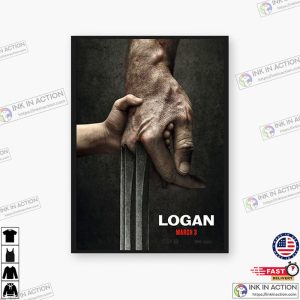 Logan Wolverine Last Time Poster